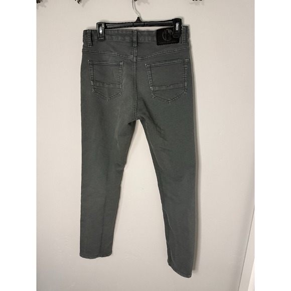 Vintage Genes Black Slim Fit Jeans Grey Denim Pants W30‎ L30 - Picture 4 of 5
